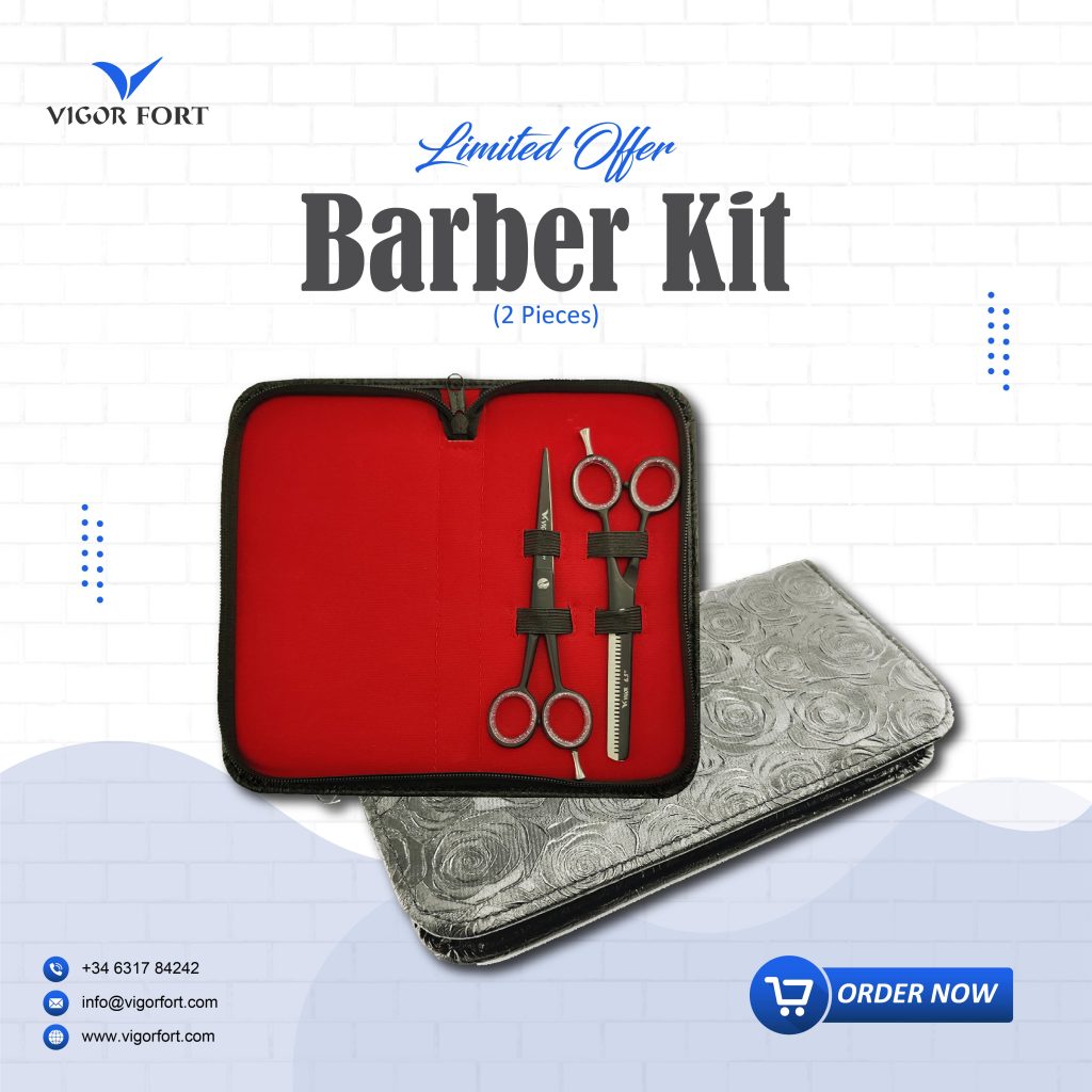 Barber kit with 2 pcs